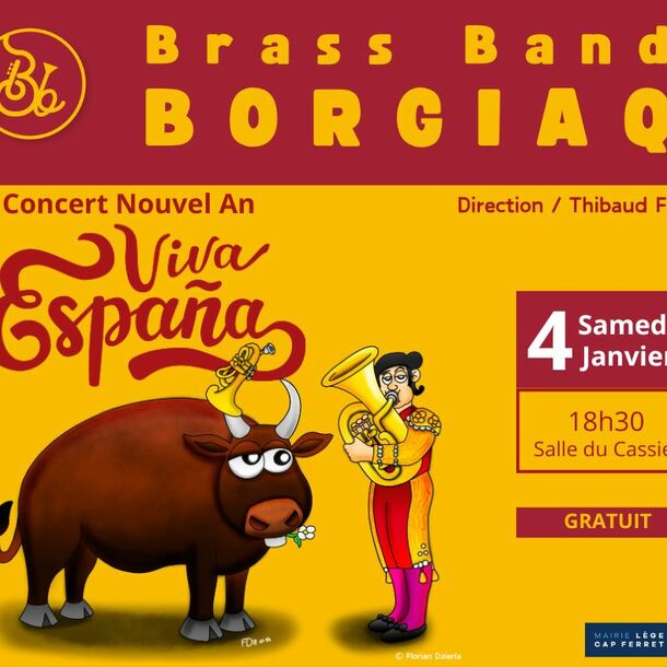 Concert du Nouvel An - Borgiaq Brass Band